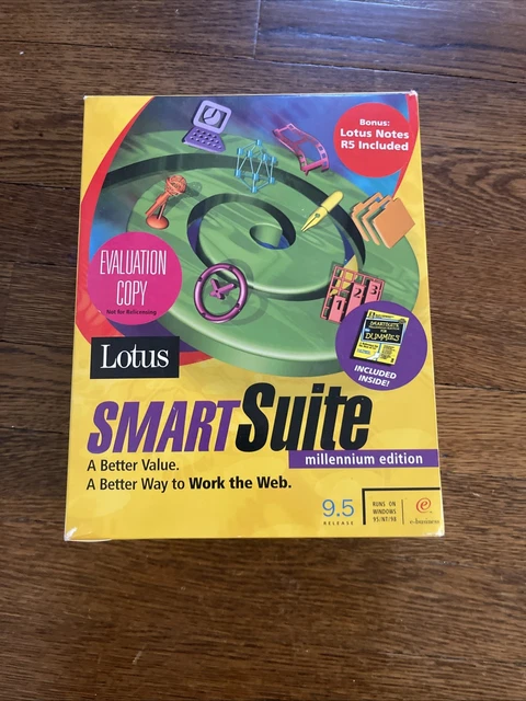 LOTUS SMARTSUITE MILLENNIUM Edition 9.5 Release SEALED RARE