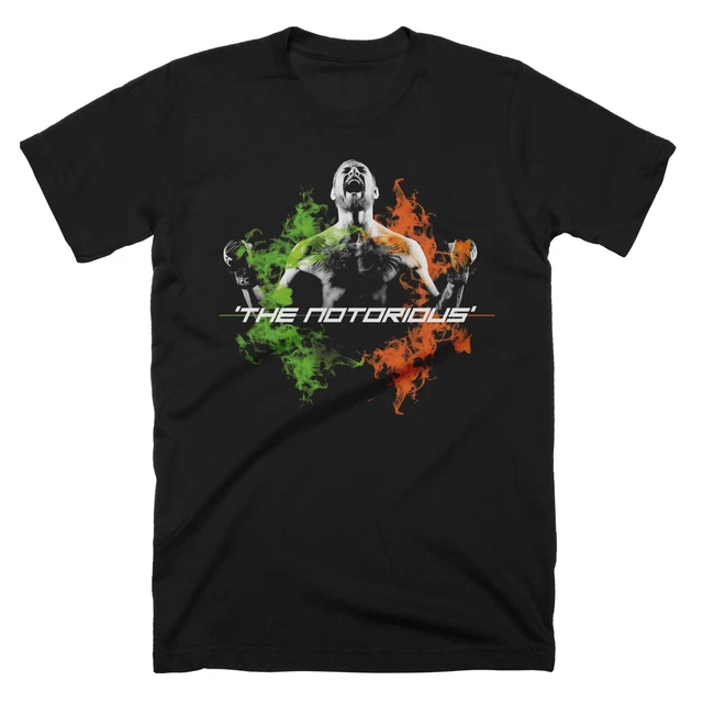T-shirt uomo campione del mondo irlandese MMA Conor McGregor regalo per fan più design