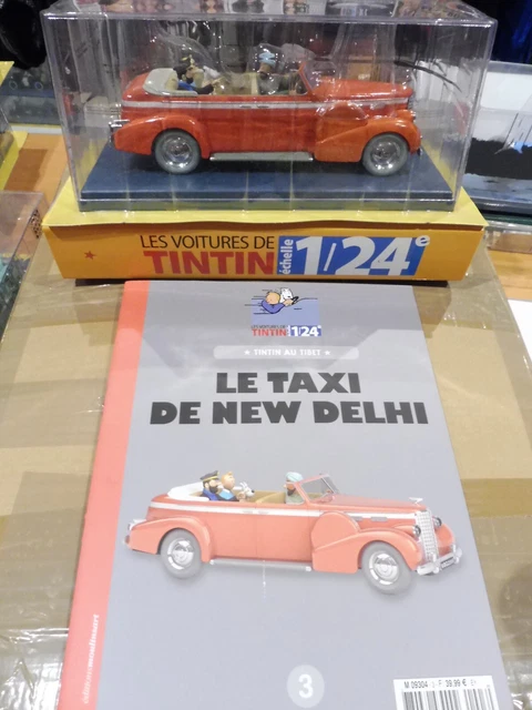 Moulinsart / Hachette - Tintin - Voiture 1/24 – Le Taxi pour Eastdown (L'ile Noire) 2021 - MINT - auction online Moulinsart / Hachette - Tintin - Voiture 1/24 – Le Taxi pour Eastdown (L'ile Noire) 2021 - MINT - auction online