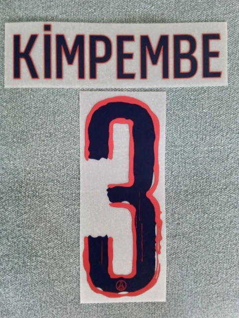 Maillot FFF France Presnel Kimpembe 3 Domicile Coupe du monde 2022