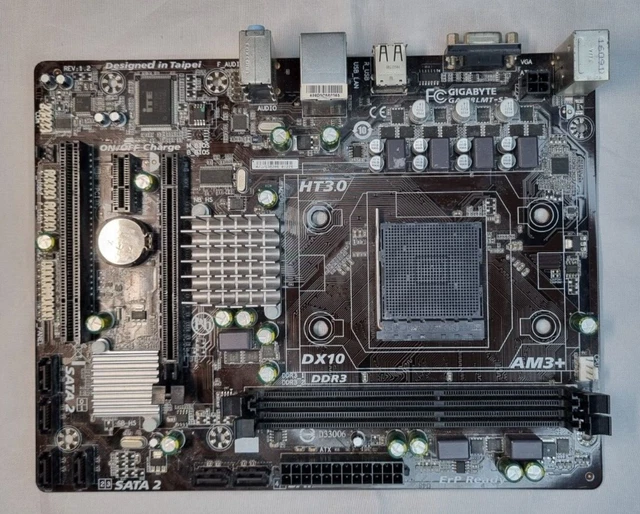 GIGABYTE GA-78LMT-S2 MOTHERBOARD Socket AM3+ / Micro-ATX / AMD 760G ...