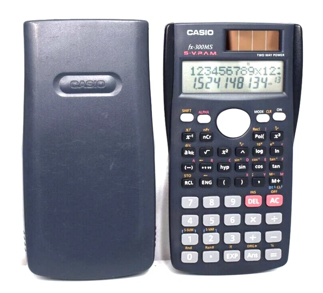 CASIO FX300MS SCIENTIFIC Calculator SVPAM Two Way Power With
