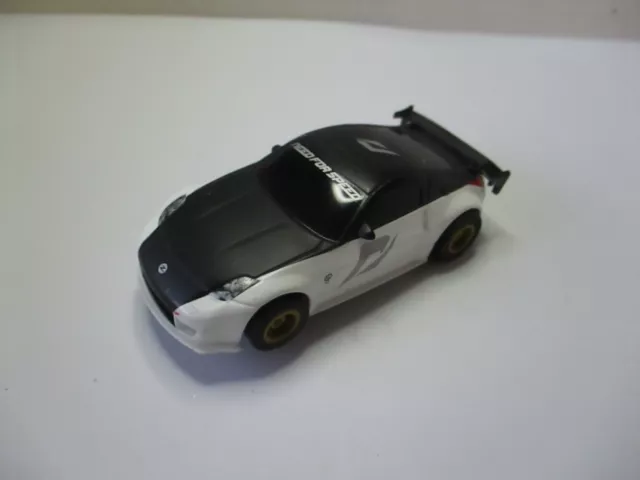 micro scalextric nisson 350z car just serviced ready to race free post