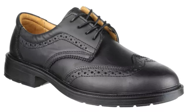 Amblers FS44 Sécurité Chaussures Hommes Smart Acier Bout Coqué Travail Brogues