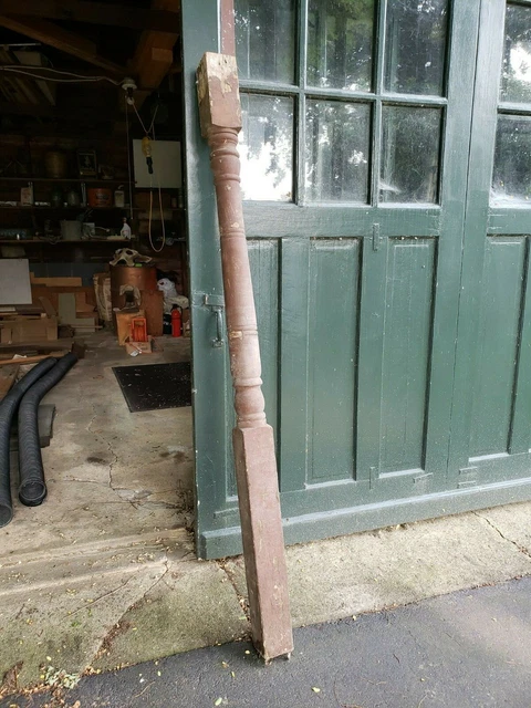 Antique Turned Porch Post (1) 4.5x80"