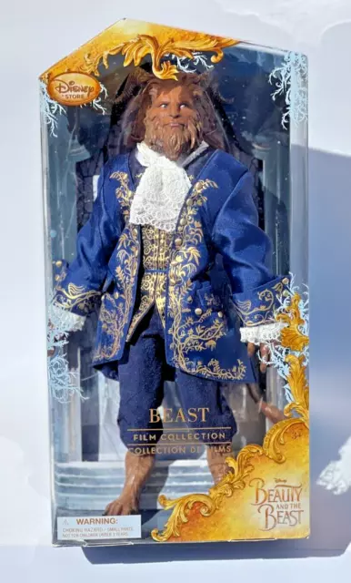 Disney Store Beauty and the Beast Live Action Film Collection Beast doll *SEALED