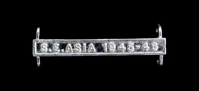 General Service Medal S.E Asia 1945-46 Clasp Silver