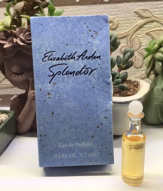 Parfum Miniatur Splendor von Elisabeth Arden 3,7 ml EDP mit OVP Rarität