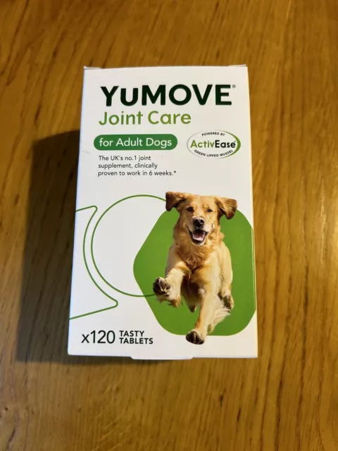 YuMOVE Adult Dog | Joint Supplement for Adult Dogs, with Glucosamine-120 Tablets