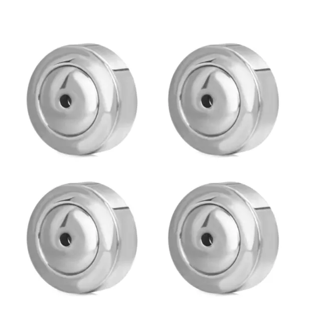 4PCS PUSH PIERCED Stainless Steel Earring Backs Round Earrings Back Studs  Plug $7.28 - PicClick AU