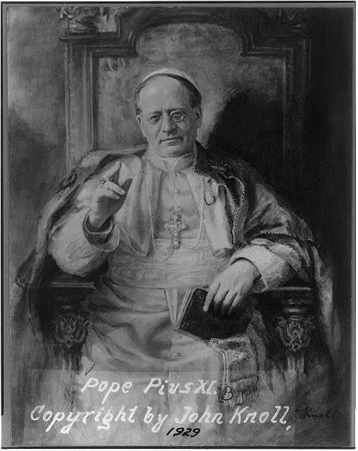 Photo:Pope Pius XI,1857-1939,Ambrogio Damiano Achille Ratti
