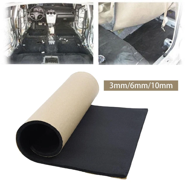 Halero Tapis insonorisant pour voiture, 200 mil, 73,32 pieds carrés Halero Tapis insonorisant pour voiture, 200 mil, 73,32 pieds carrés