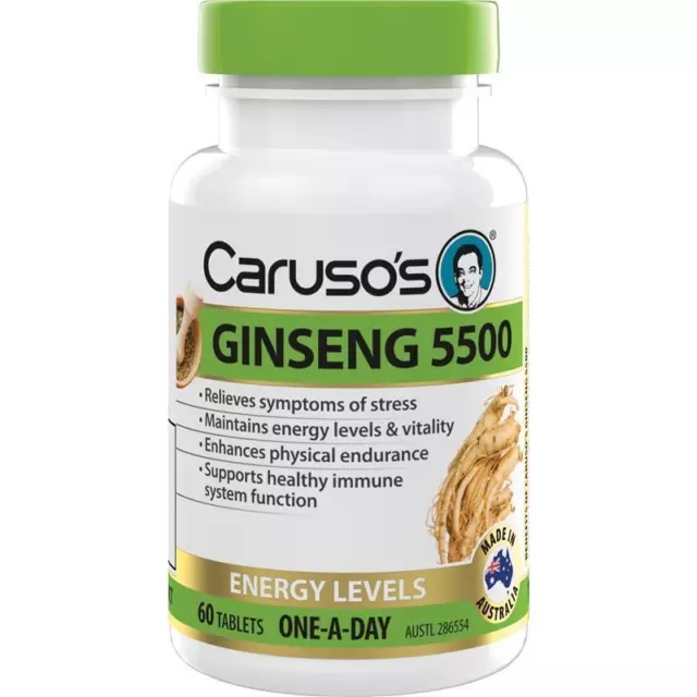 Carusos One a Day Ginseng 5500 60 Tablets