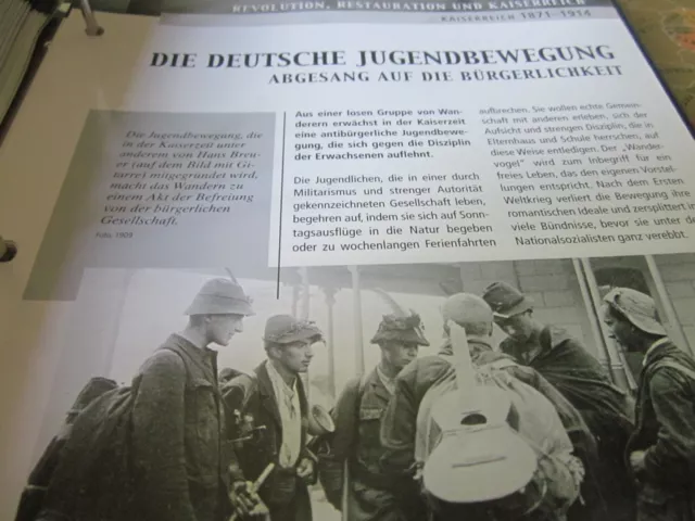 Deutsche Geschichte 1795-1914 Kaiserreich Deutsche Jugendbewegung