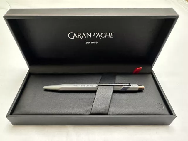 Patek Philippe Caran D’Ache Watch Ballpoint Pen With Box Brand New Rare