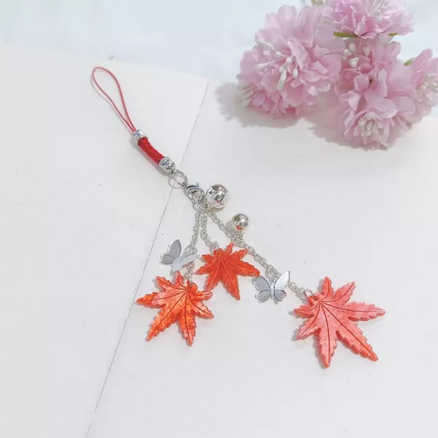 Anime Cosplay Keychain Heaven Official’s Blessing Butterfly Leaves Keyrings BII