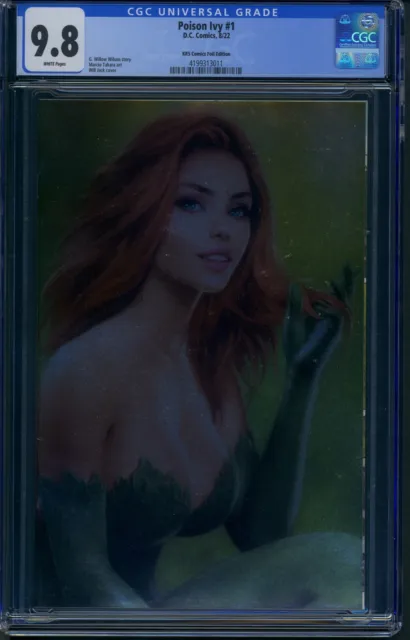 Poison Ivy 1 CGC 9.8 Will Jack Virgin Foil Edition