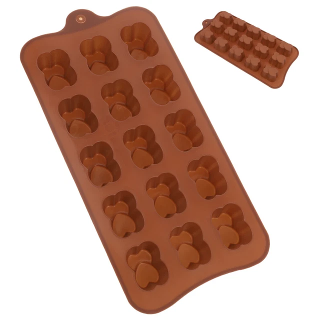 SILIKON-SÜSSIGKEITSFORM FÜR SCHOKOLADE, Bonbons, Gummibärchen ...