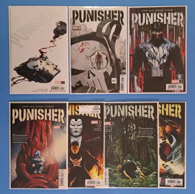 Punisher #1 2 3 4 5 6 Marvel (2022) 1St Prints Jason Aaron Key Nm Lot Of (7)🔥