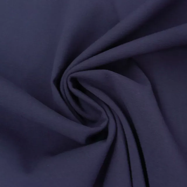 Tejidos para Prendas de Vestir Viscosa Rosella Uni Azul Oscuro 1,40m Ancho