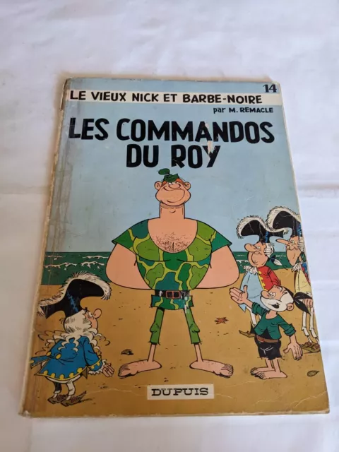 Le Vieux Nick Et Barbe Noire 14 Les Commandos Du Roy	Eo