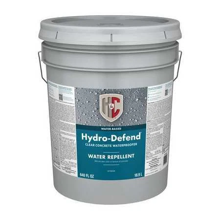 H&C 50.154155-20 5 Gal Concrete Dustproofer Floor Sealer, Matte Finish, Clear,