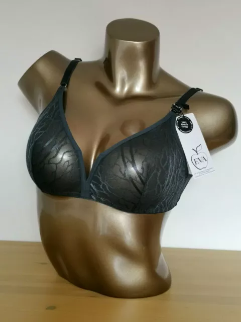 EVA by Naturana Bralette  BH ohne Bügel dunkelgrün, dunkelblau  70A,75A,80A,70C