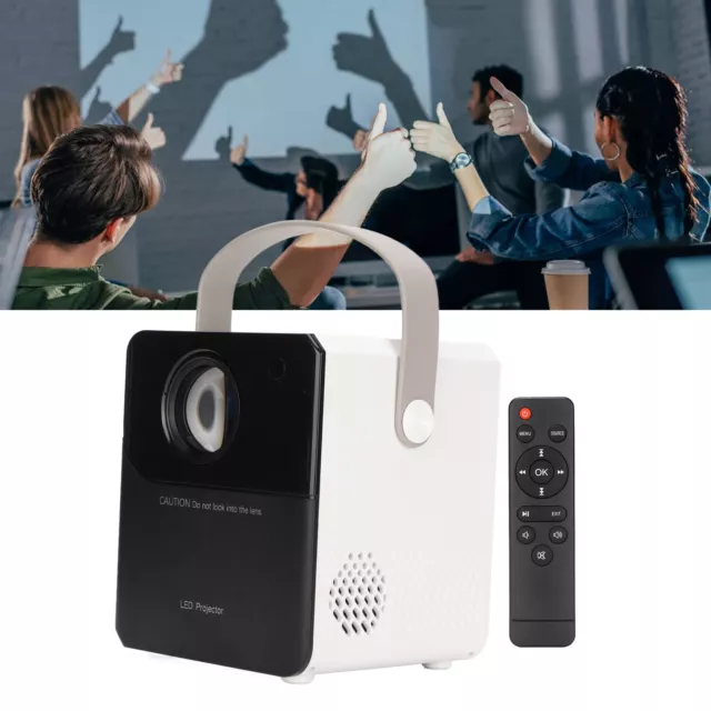 Projector M800 Wireless WIFI With Screen Mini High Definition Projector(M8 OCH