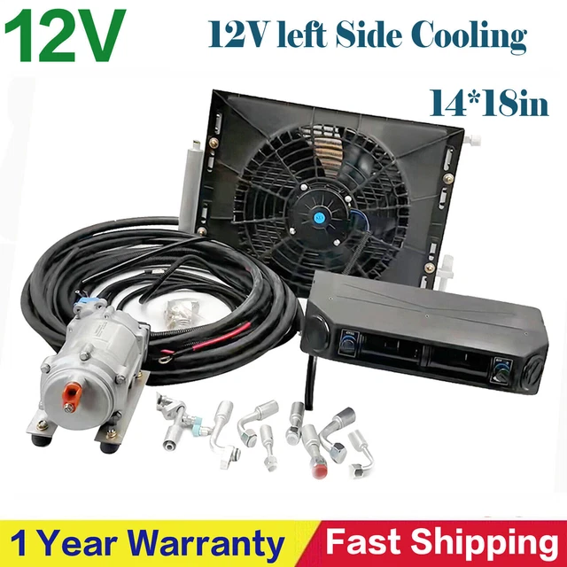 10000 BTU 12V Universal Electric Air Conditioning Compressor A/C