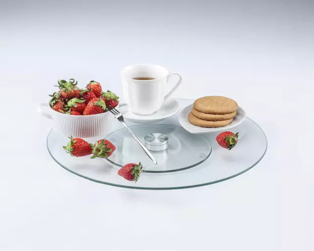 Lazy Susan, Tempered Glass Lazy Susan