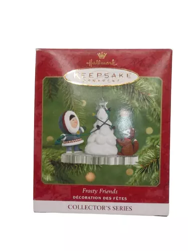 Hallmark Keepsake Frosty Friends Christmas Ornament 22nd In Series Retired 2001