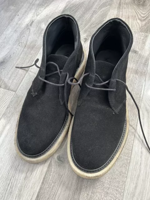 COS LACE UP Chukka/Desert Boots In Black Suede UK8/EU42 PaulSmith ...