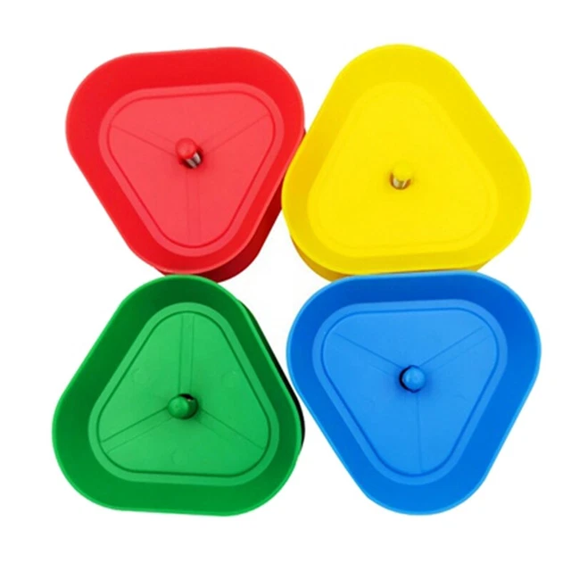 4Pcs/Set Playing Cards Holder Triangular Shaped Hands- Holder A8C4