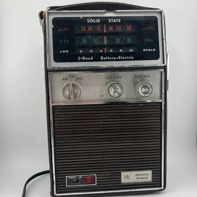 Solid State II Transistor radio - CROWN - LastDodo
