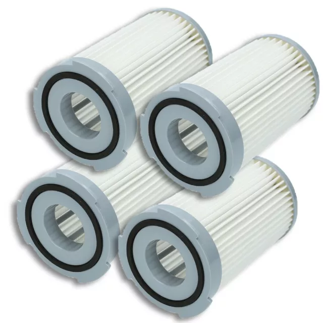 Lot de 4 Filtres à Cartouche HEPA pour Tornado TO6722 (EF75B)