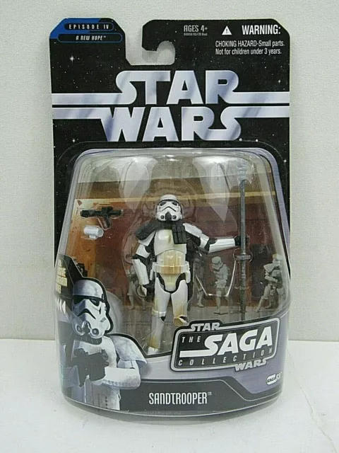 Star Wars The Saga Collection Sandtrooper #037 Hasbro 2006 (Pg120B)