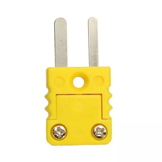 Thermocouple Socket Plug Mount Yellow Shell Thermometer Universal Miniature