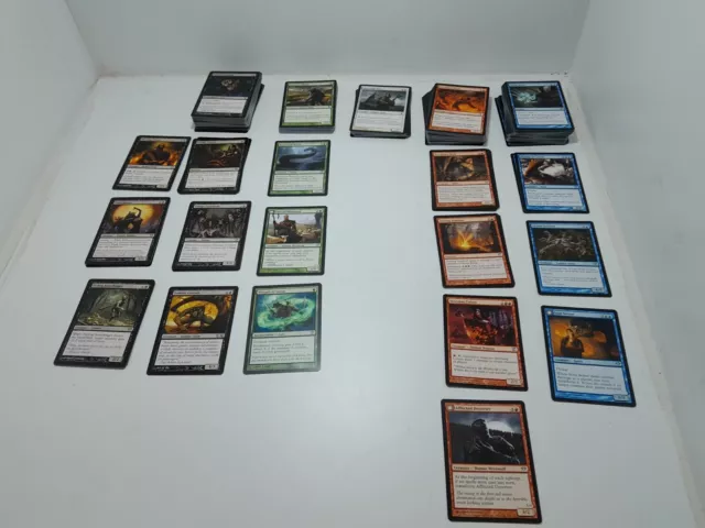 Magic The Gathering - Bulk Lot Card Collection 254 Cards Some Uncommon