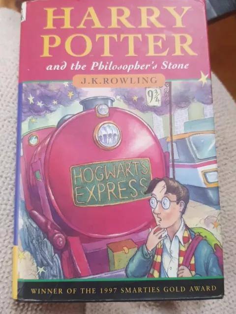 Harry Potter & The Philosopher’s Stone Ted Smart 1st Edition 7th Print Hardback