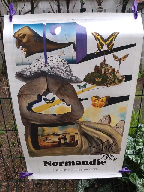 AFFICHE CHEMIN DE fer Alsace Lorraine - Obernai EUR 14,95 - FR