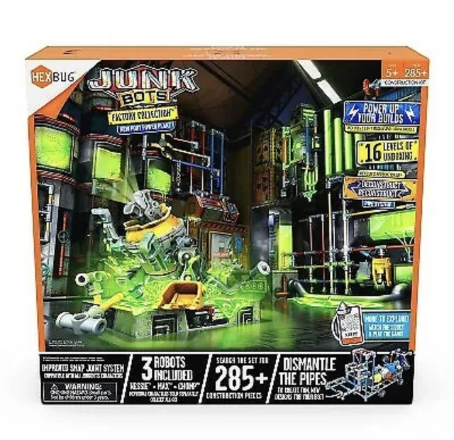 HEXBUG JUNKBOTS - Large Factory Habitat - New Port Power Plant HEXBUG JUNKBOTS - Large Factory Habitat - New Port Power Plant