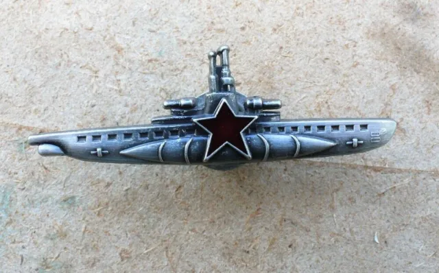 Distintivo del comandante del sottomarino. URSS SOVIETICA