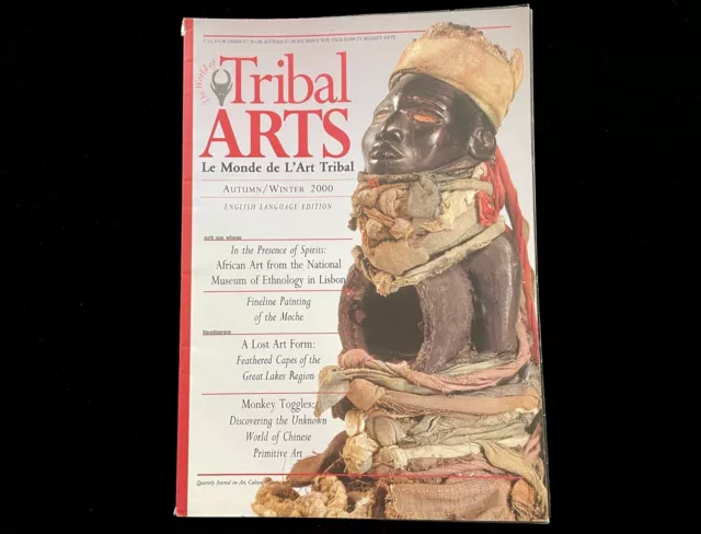 Tribal Art Magazine #24  Autumn 2000 Moche Fine Line Painting Great Lakes Capes
