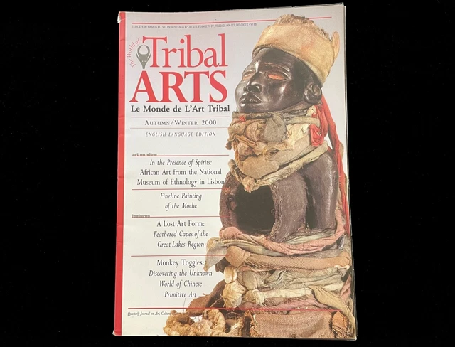 Tribal Art Magazine #24  Autumn 2000 Moche Fine Line Painting Great Lakes Capes