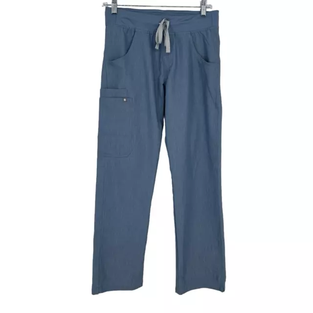 Figs Technical Collection Kade Cargo Scrub Pants Size XS in Ceil Blue