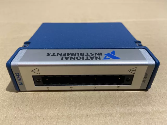 NI National Instruments NI-9242 4 CH 250 VRMS ingresso analogico multiplo 24 bit