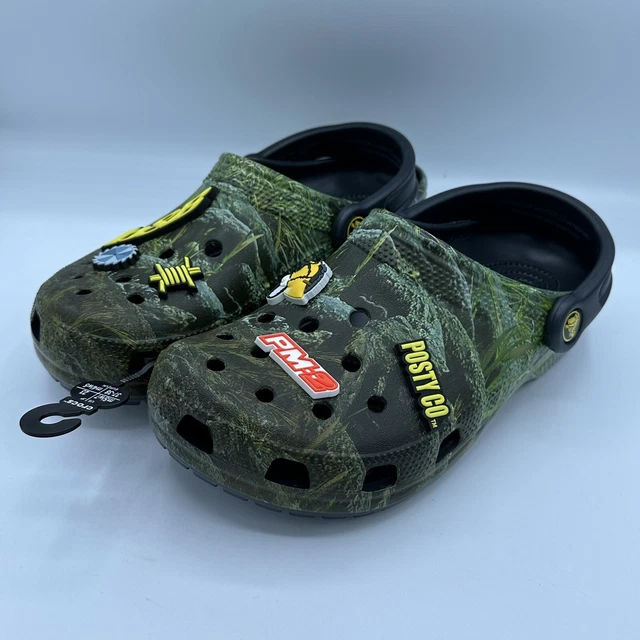 CROCS X POST Malone Duet Max 2 Clog Pink UK M3 US M4 W6 EU 36 37