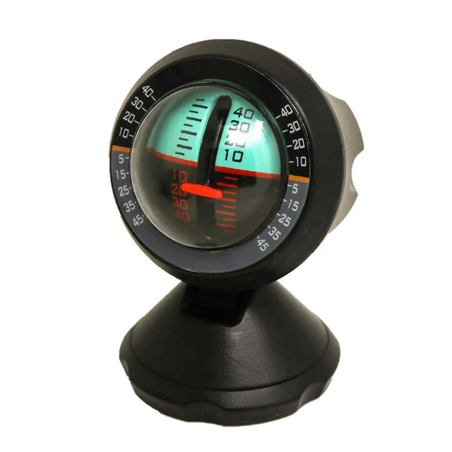 Auto Inclinometer GPS Multifunction Meter dislpay Slope Angle Speed Voltage for