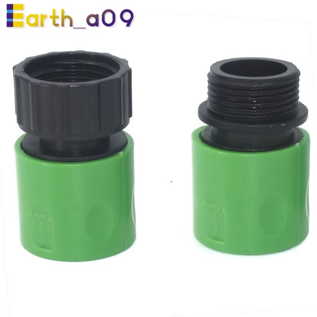 3/4" Plastic Female Quick Connector Male Thread Quick Connect Faucet Set