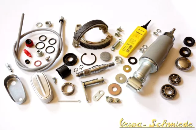 VESPA Set Revision Schwinge Vorderrad - V50 PV ET3 PK (I) Stoßdämpfer Tacho Kit